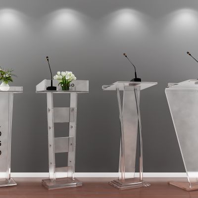 现代主席台新闻发布台