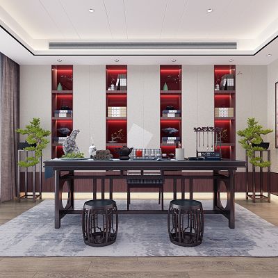 新中式书房