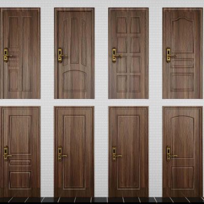 欧式单开门木门组合