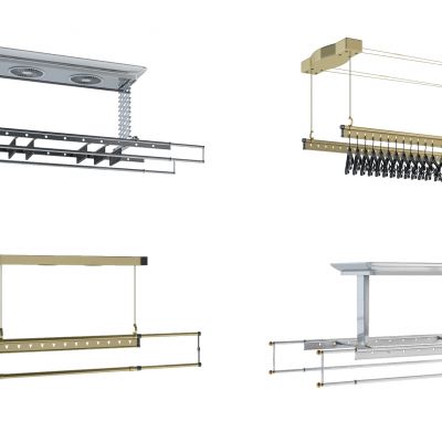 现代金属晾衣架