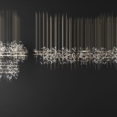 新中式大型水晶吊灯