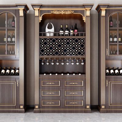 欧式酒柜