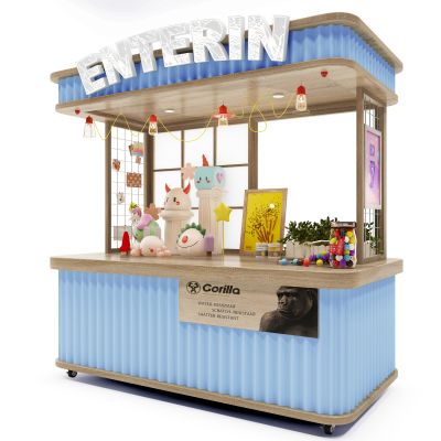 现代糖果售货车