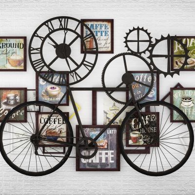 现代自行车造型挂饰