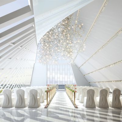 现代婚礼宴会厅