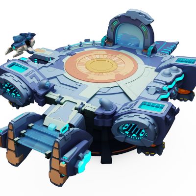 现代宇宙飞船太空站