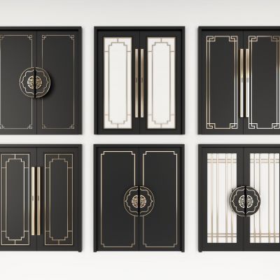 新中式大门