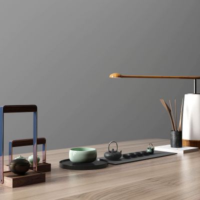 现代茶具摆件