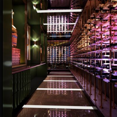 现代酒吧过道走廊