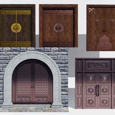 新中式大门
