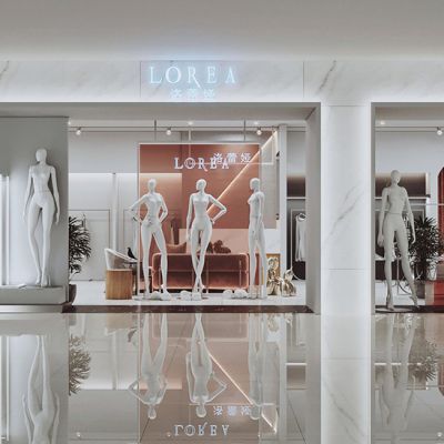 现代女装服装店