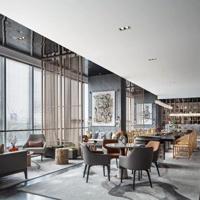 新中式风格酒店售楼处