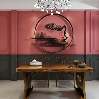 现代茶桌椅组合