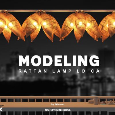 现代竹编藤编吊灯