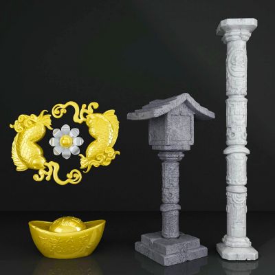 中式外建景观构件