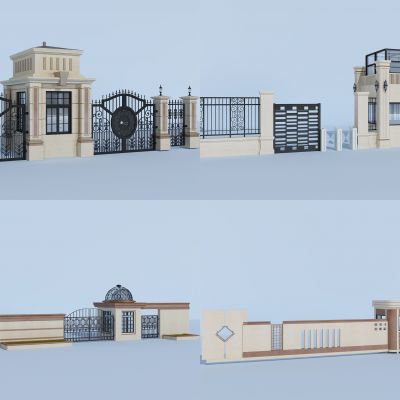 欧式铁艺雕花栏杆护栏