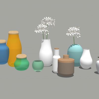 现代花瓶 工艺品 摆件