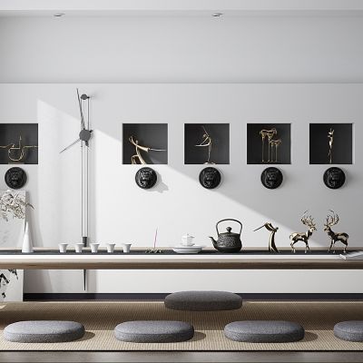 新中式榻榻米茶室