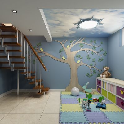 现代儿童娱乐区