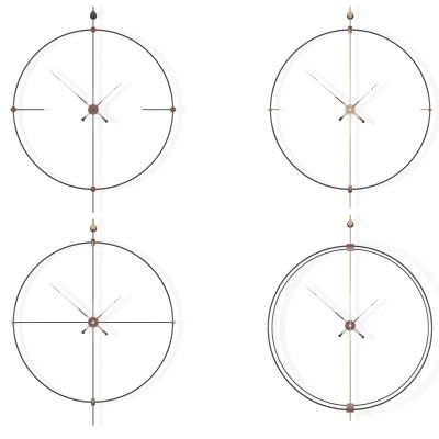 现代极简个性钟表