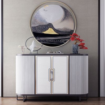 新中式餐边柜电视柜