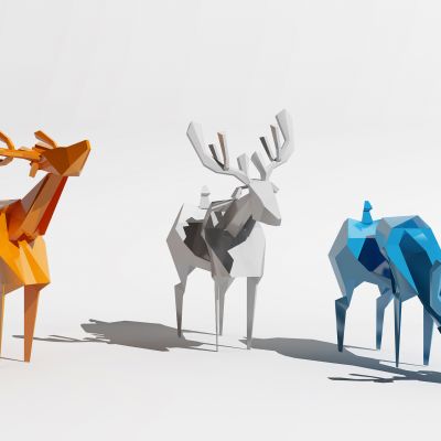 现代雕像雕塑艺术品