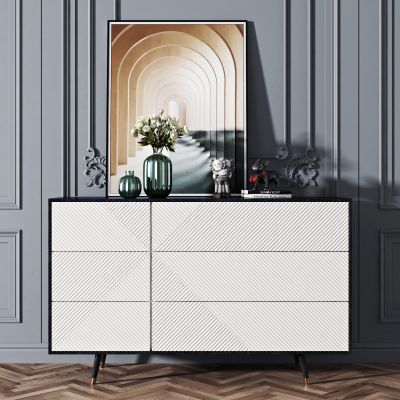 现代电视柜饰品摆件组合