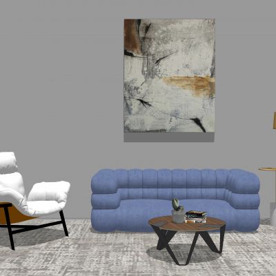 北欧沙发茶几组合