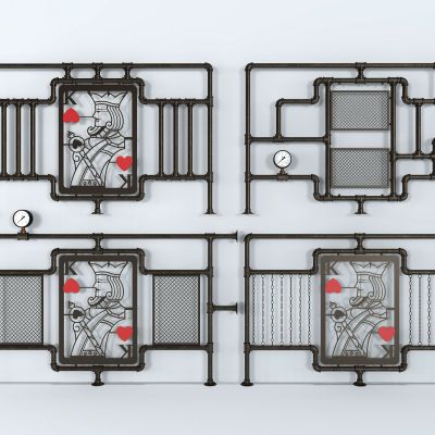 工业LOFT铁艺管道