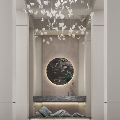 新中式玄关走廊