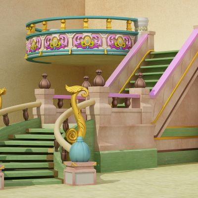 欧式童话儿童栏杆