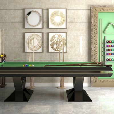 现代台球桌3D模型
