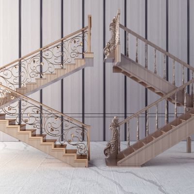 欧式铁艺雕花栏杆护栏