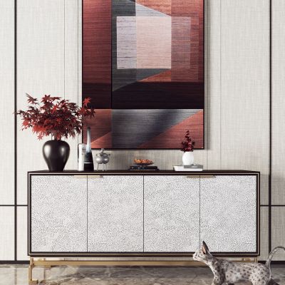 新中式玄关柜边柜装饰柜