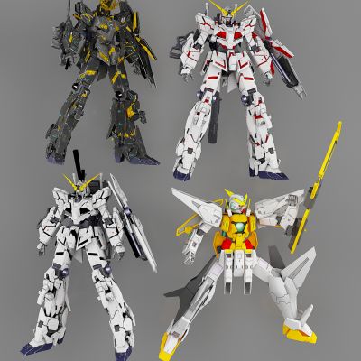 现代船太空舱门头机器人