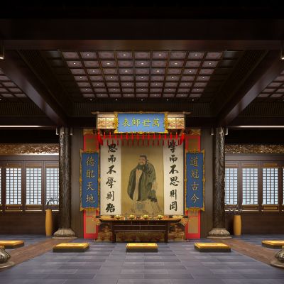 中式古典佛堂供桌条案