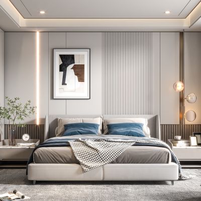现代卧室