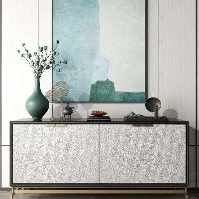 新中式玄关柜边柜