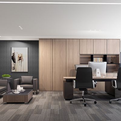 现代领导老板办公室