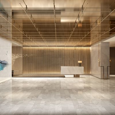 新中式酒店会所大堂