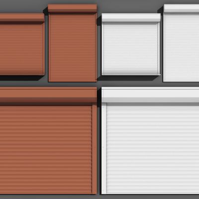 现代车库消防卷闸门