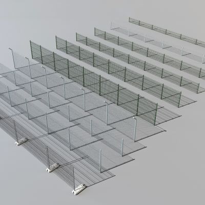 现代铁艺铁丝网围栏护栏