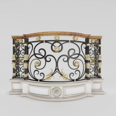 欧式铁艺栏杆