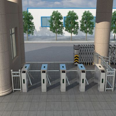 现代电动伸缩门