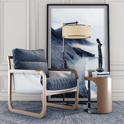 北欧休闲单人沙发