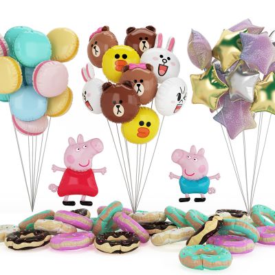 现代儿童玩具小猪佩奇氢气气球玩具