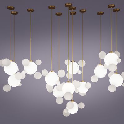现代球形小吊灯