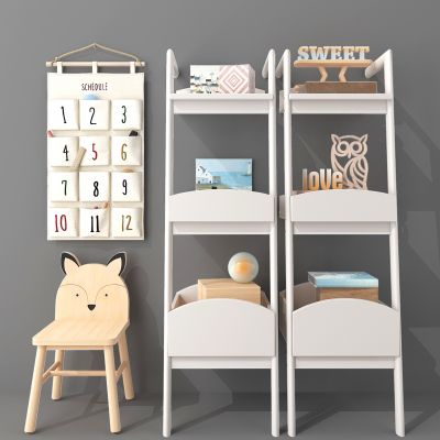 北欧儿童收纳柜