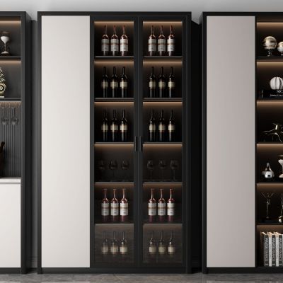 现代酒柜组合