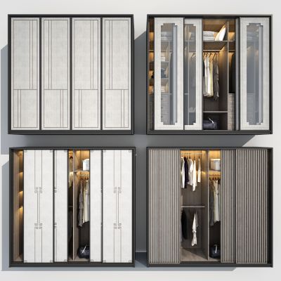 新中式衣柜
